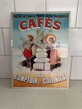 Vintage-Style Wall Art Metal Poster